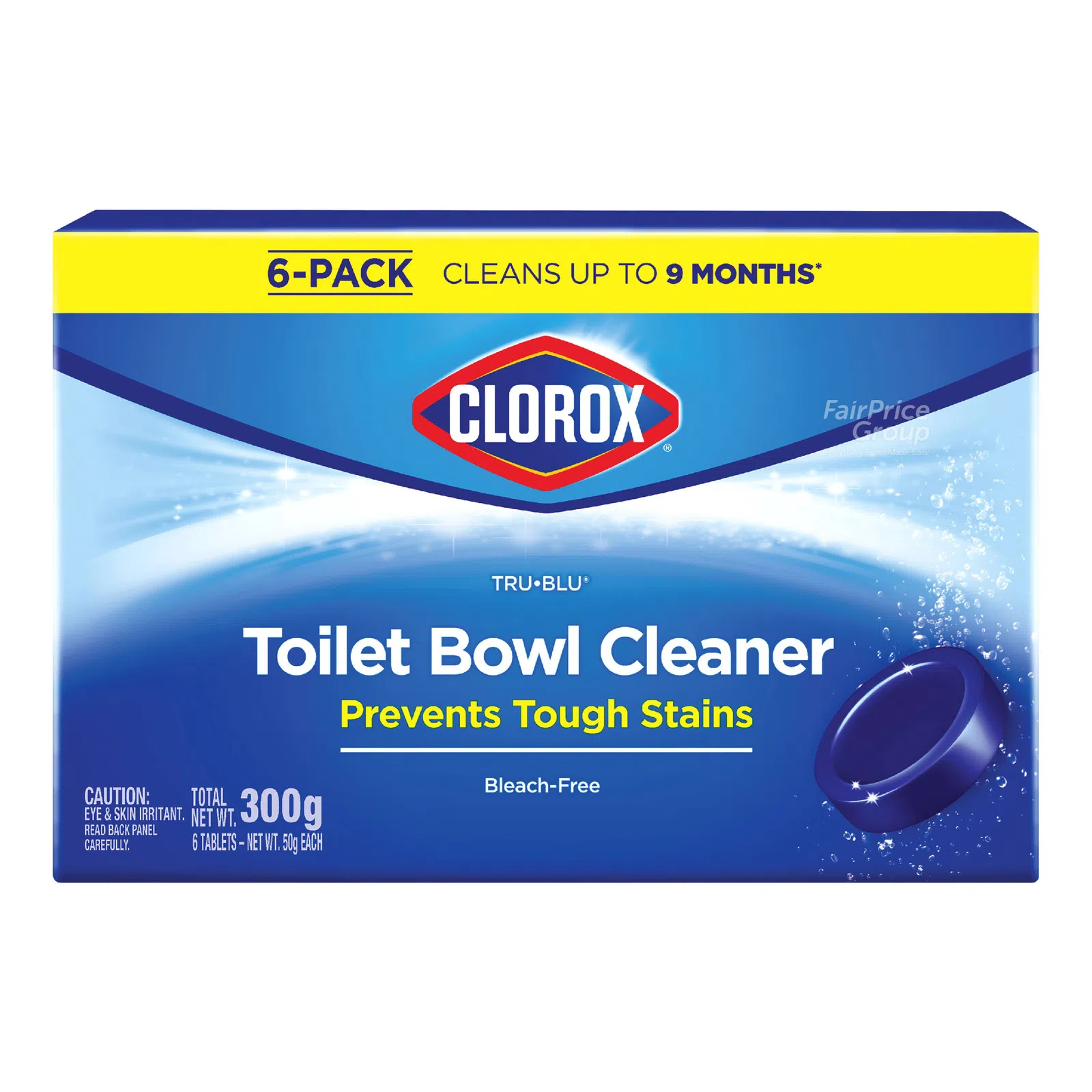 Clorox Toilet Bowl Cleaner Tablets TRU-BLU 300g